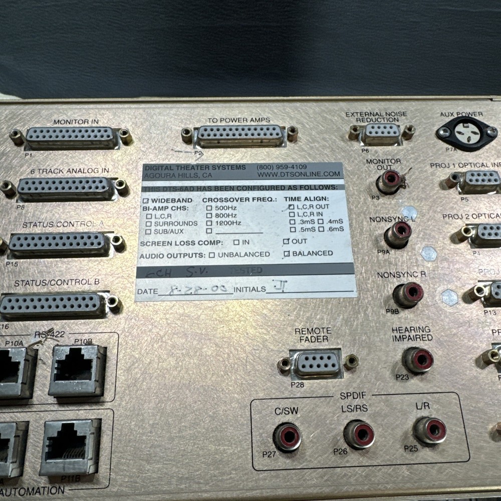 DTS 6AD CINEMA PROCESSOR