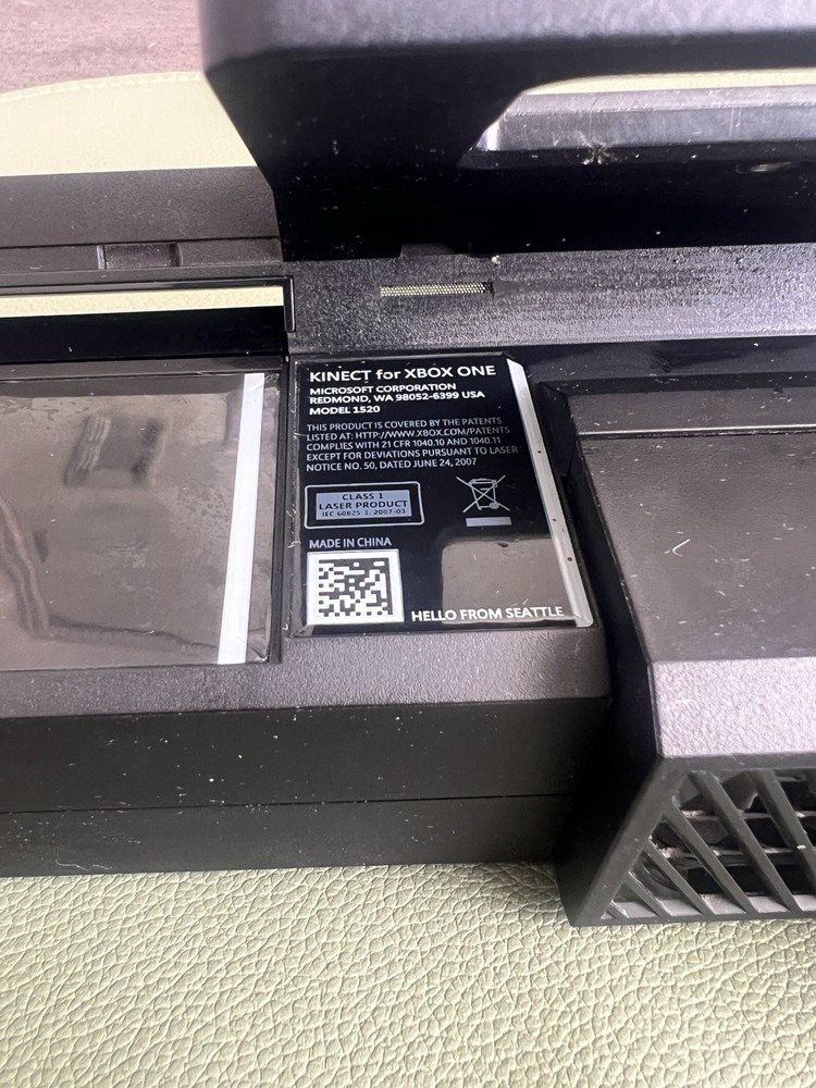 Microsoft Xbox One Kinect Camera Motion Sensor Black Model 1520 / Tested + Works