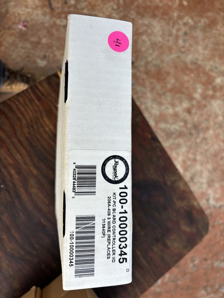 Raypak 100-10000345 Control Board 206A-408