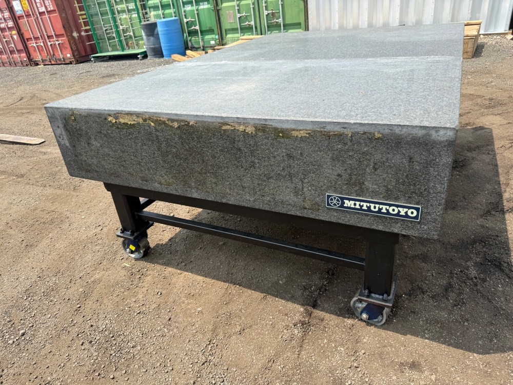 Large Mitutoyo Granite Surface Plate 96"