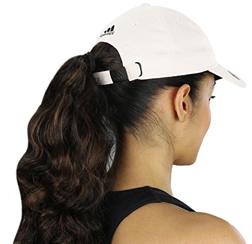 Adidas Women's Performance Front Hit Relaxed White Hat