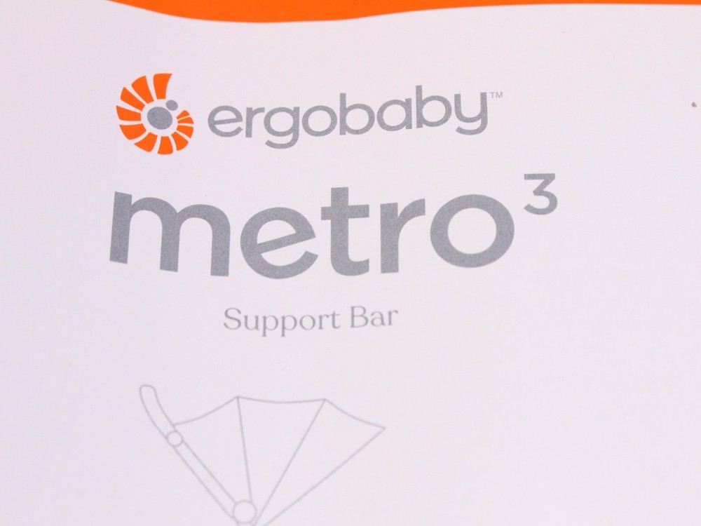Genuine Ergobaby Metro 3 Stroller Support Bar Replacement Part - New Open Box