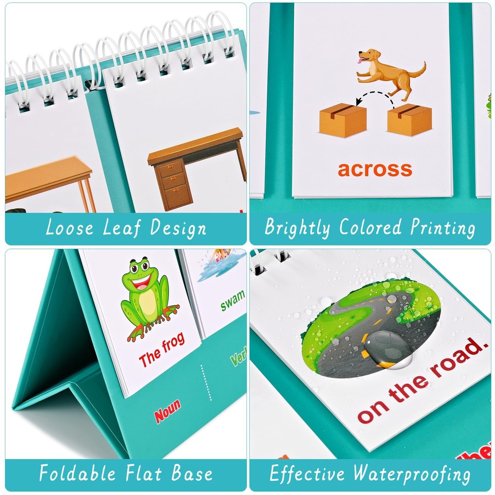 Sentence Building for Kids-Speech Therapy Materials, Medium, Green