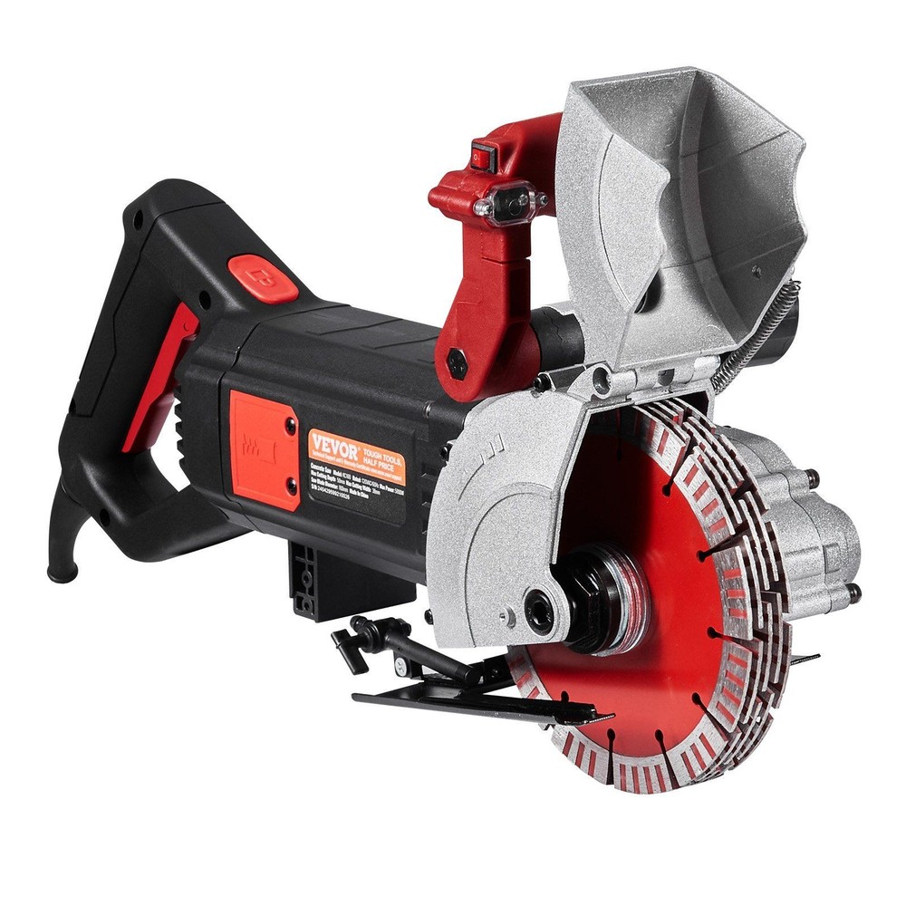 Portable Wall Grooving Tool 4800W 38x52mm Compact Frame