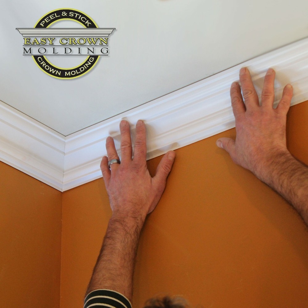 LED back-lit Crown Molding,100' kit Peel & Stick - No Tools required night light