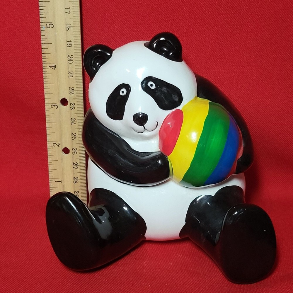 Vintage Omnibus Panda Wall Hanging Decor 1983