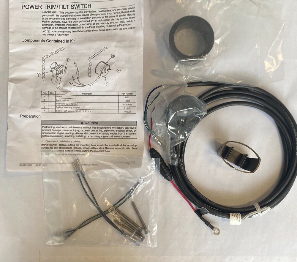 QuickSilver Switch kit-10 FT