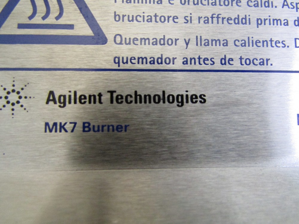 Agilent MK7 Assembly Burner