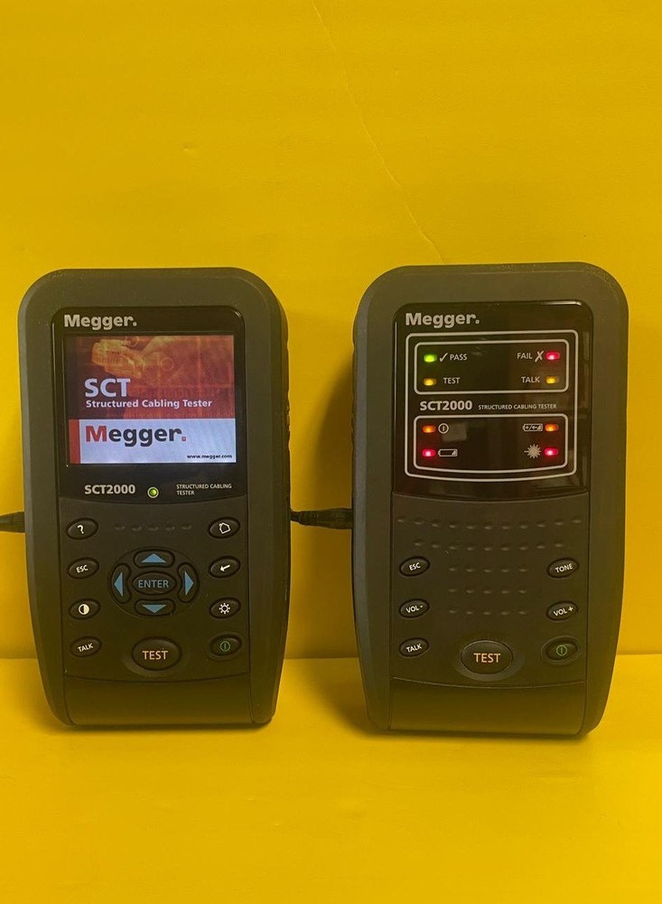 Megger SCT2000 Structured Cable Tester Kit SCT 2000 Series Cabling