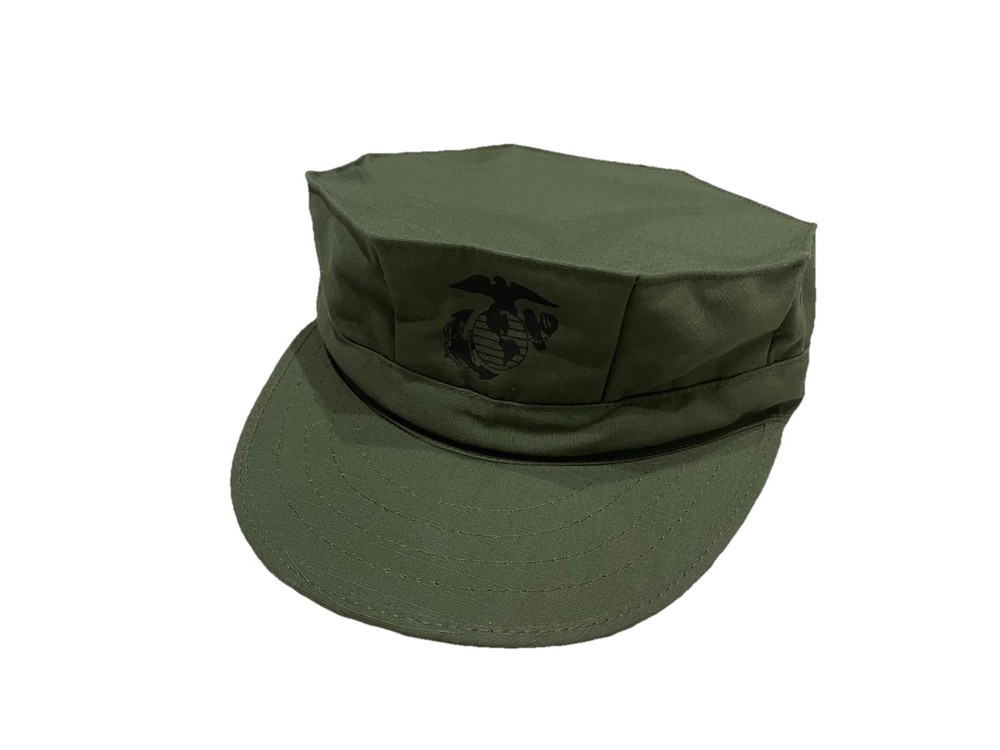 Original USMC 8-Point Cover Olive Drab