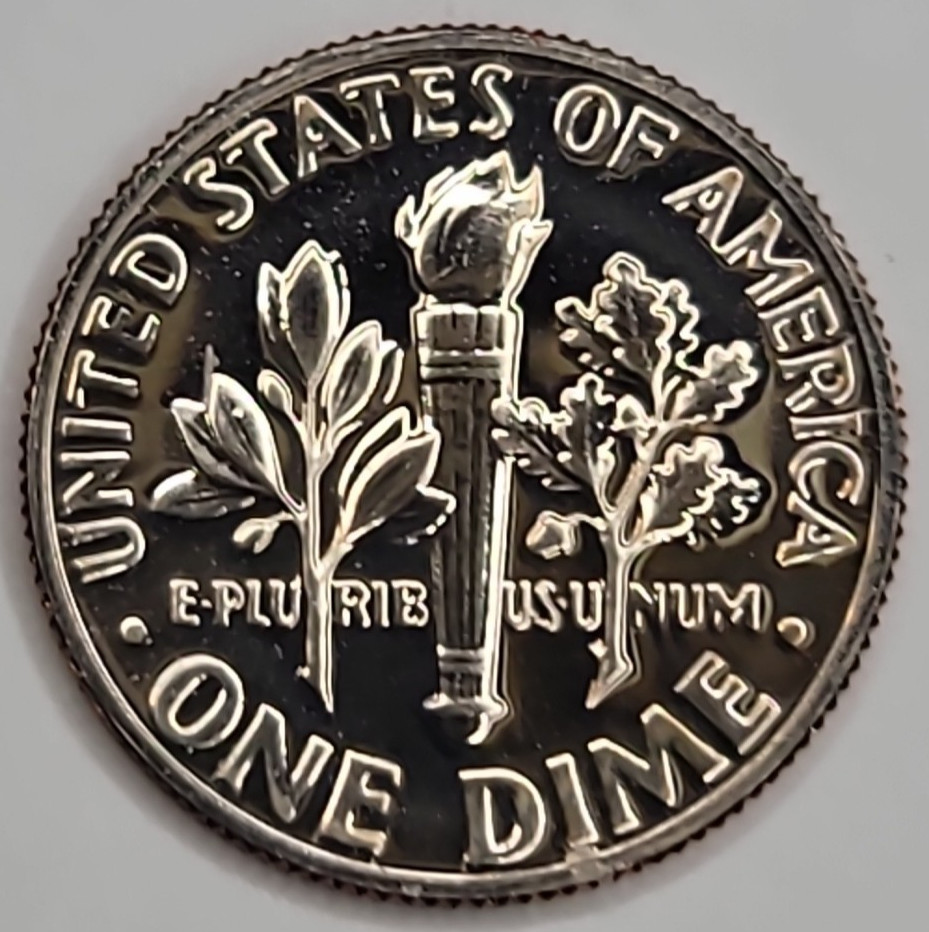1968 S Gem Proof Roosevelt Dime