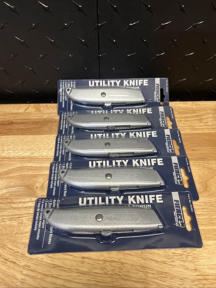 Fierce Utility Knife - Pack of 5