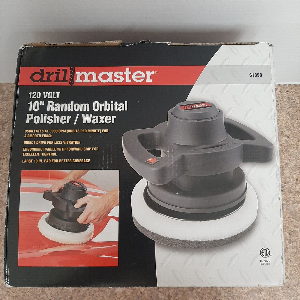 DRILL MASTER # 61898 120 VOLT 10" POLISHER WITH EXTRA'S ...PRICE SLASHED TODAY!
