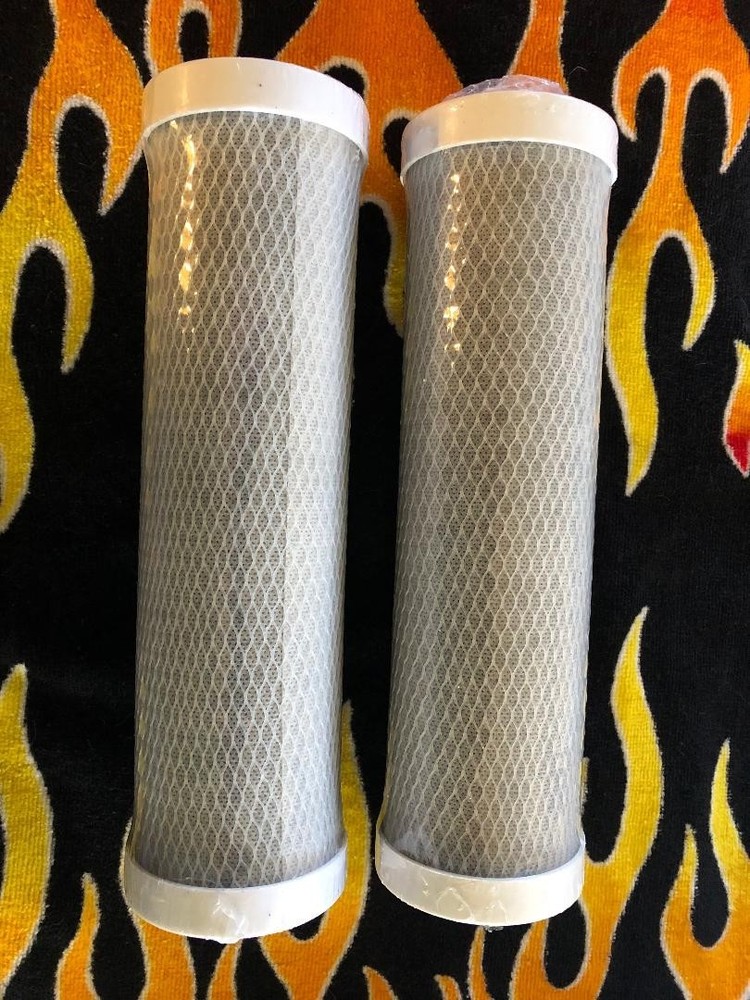 2PK- 10" x 2.5" Coconut Shell Carbon Block Water Filter for Whole house