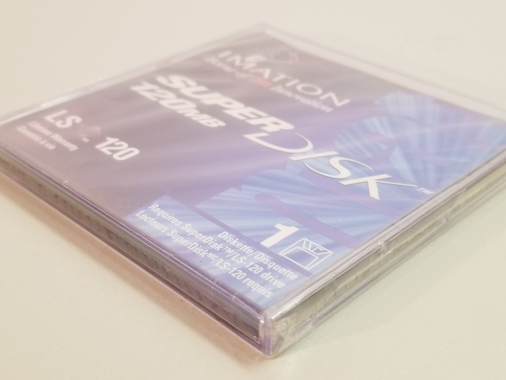 IMATION SUPER DISK 120 MB  New Sealed