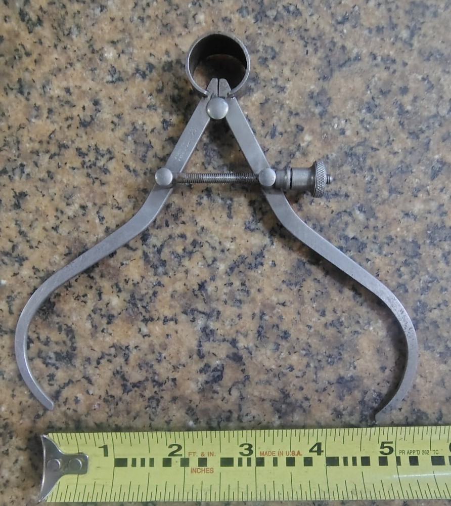 🗽VINTAGE 6" ATHOL MACHINE CO. OD CALIPER
