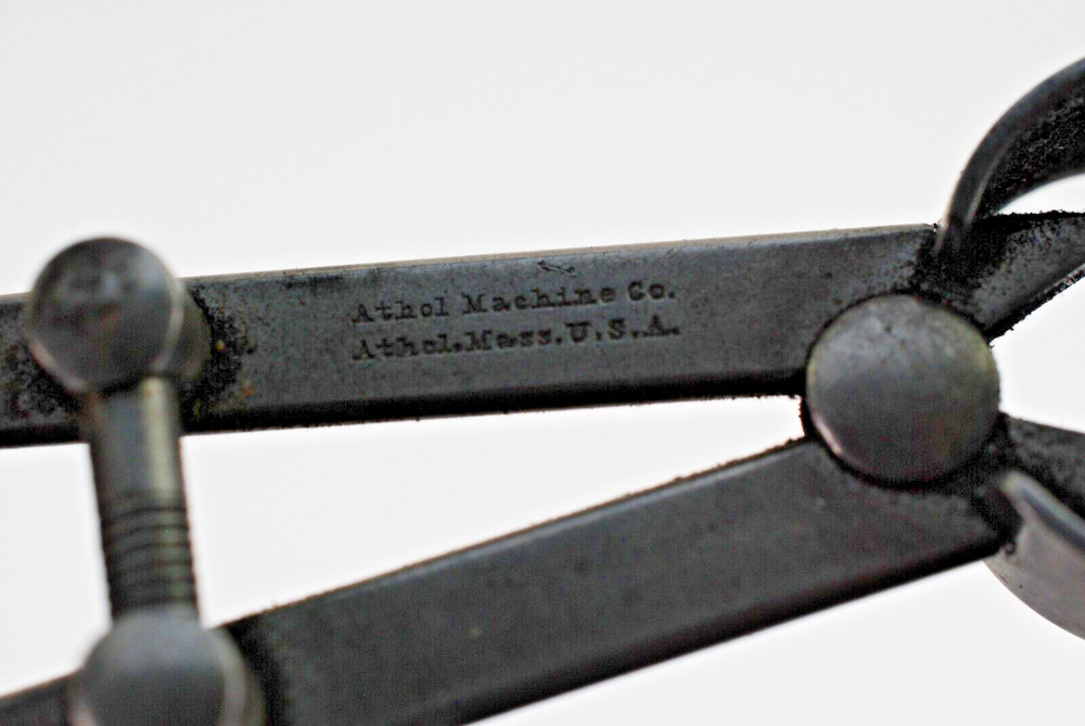 VINTAGE Athol Machine co. SPRING JOINT CALIPER Athol, MA USA