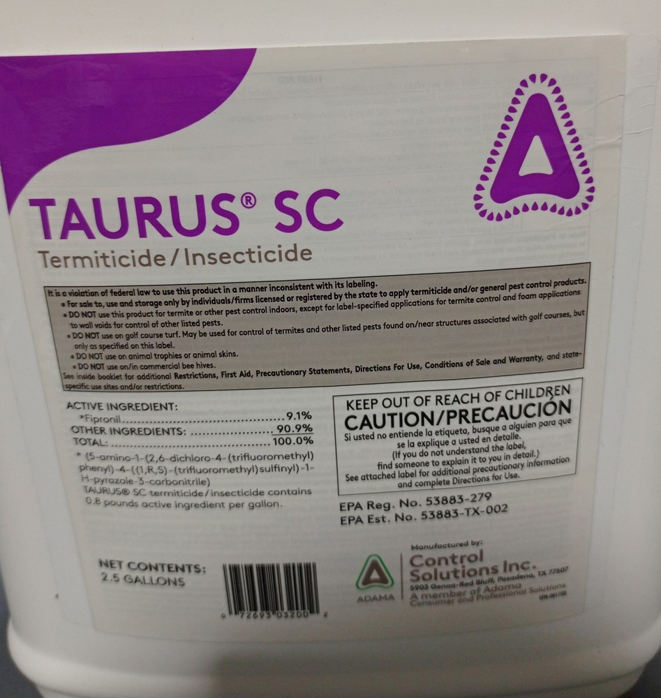 Taurus SC 2.5 Gallon Termiticide