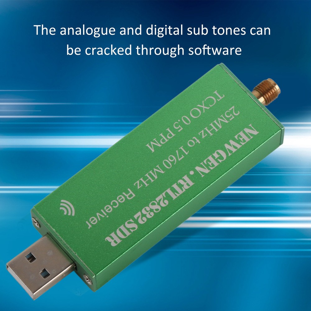 RTL SDR Receiver Software Defined Radio Receiver Easy Configuration Wide