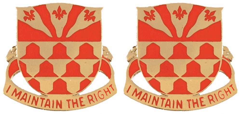 307th ENGINEER BATTALION Distinctive Unit Insignia - Pair