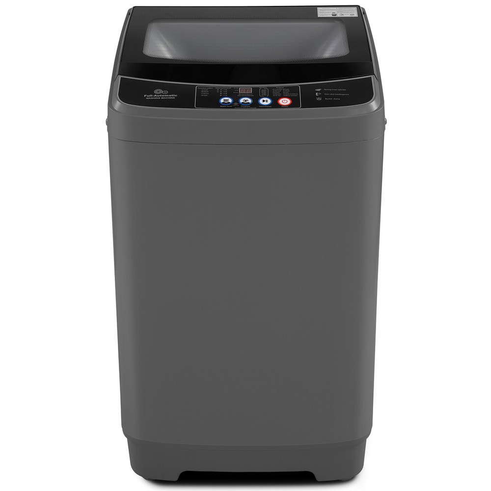 Portable Washing Machine Full Automatic Top-Loading Small Washer 17.8Lbs 15.6Lbs