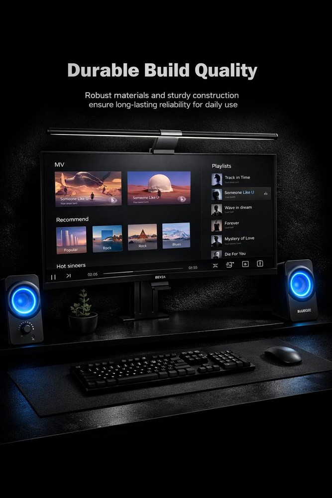 Computer Speakers for Desktop PC, Plug & Play USB Speaker with 2 Speaker Unit...