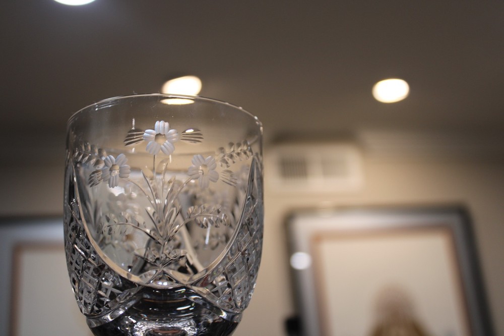 Rogaska Jasmine 6 Water Glass 9"