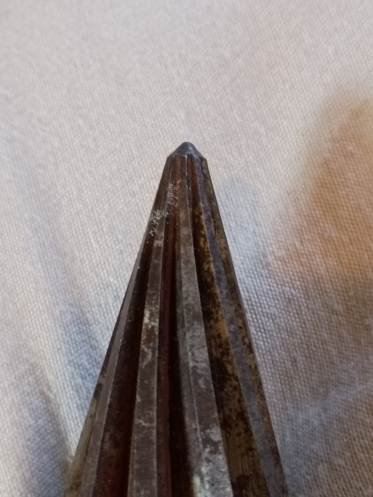 Antique Conical Pipe Reamer Burring Tool Head 1/8 X 1.