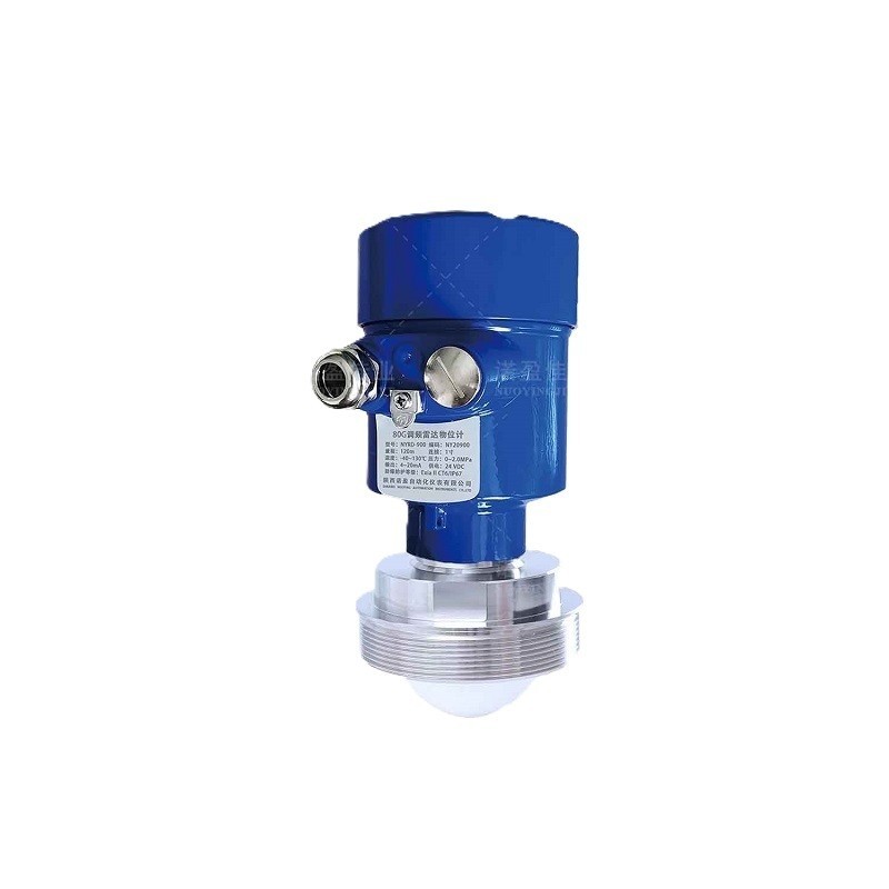 80G Radar Level Transmitter Radar Water Level Sensor Radar Level Meter Flange