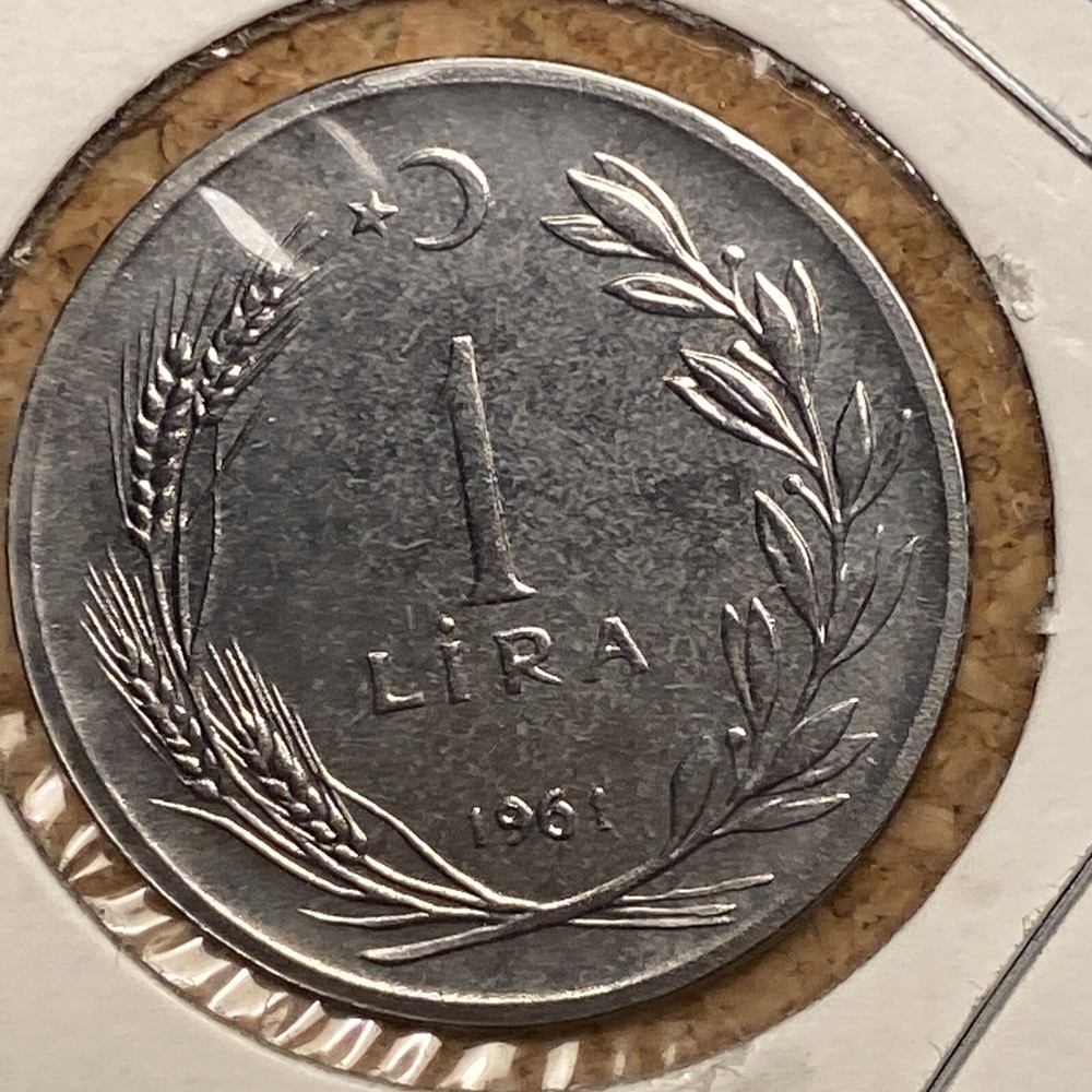 TURKEY - 1 LIRA 1961