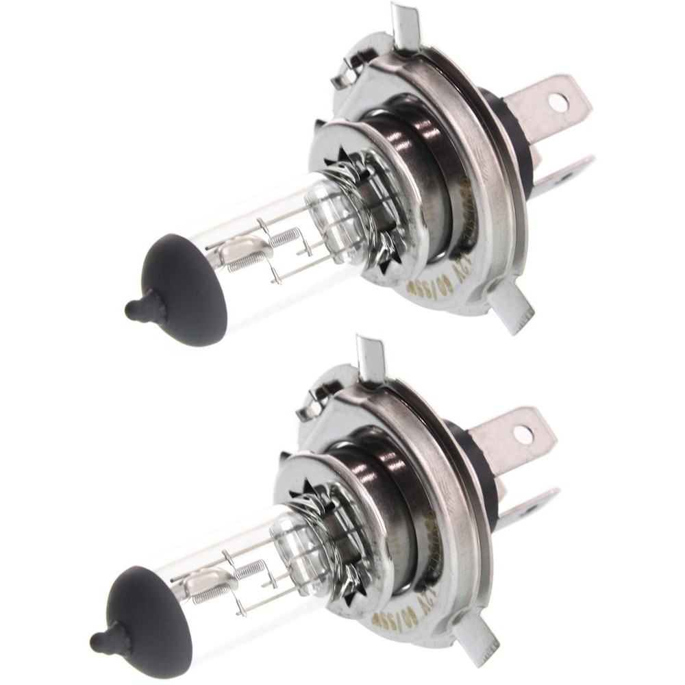 Set of 2 Pieces headlight bulbs 9003 Hi or Low Beam Type Halogen