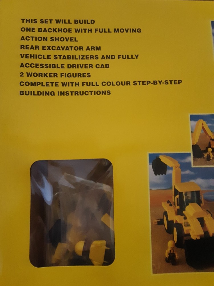 Best Lock Backhoe Loader 350 Piece Lego Comparable