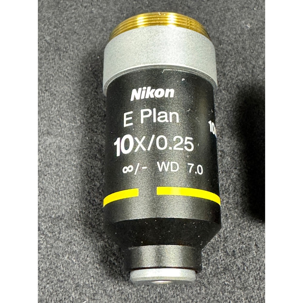 Nikon E Plan Objectives 10X - 4X Microscope Objectives