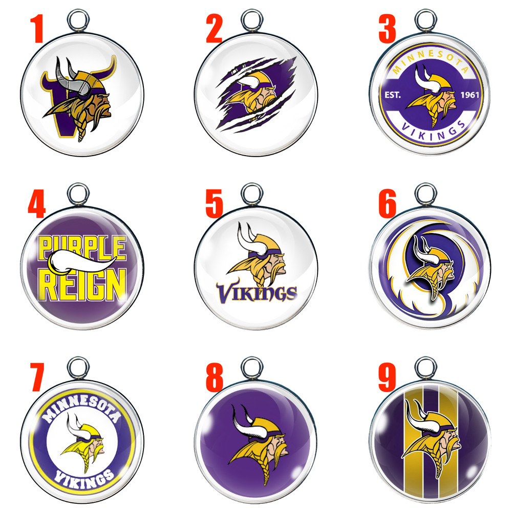 Minnesota Viking Charms