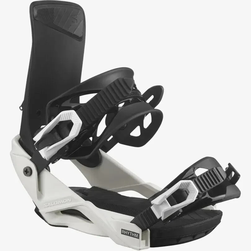 Salomon Rhythm Junior Snowboard Bindings - Black/White