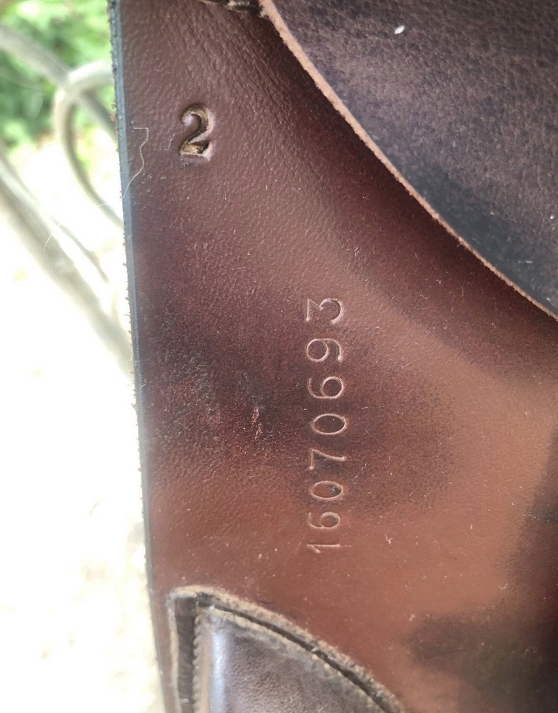 County Saddlery Solution H/J Jumping Saddle 17" Medium Tree