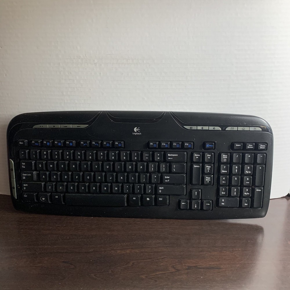 2005 Logitech Wireless Keyboard Y-RAZ71 (SK-7207 C) Tested Working