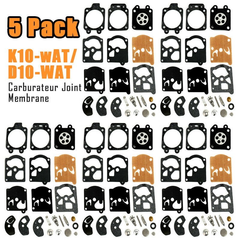 Increase Engine Longevity with Our 5 Pack Carburetor Diaphragm Replacement Kit