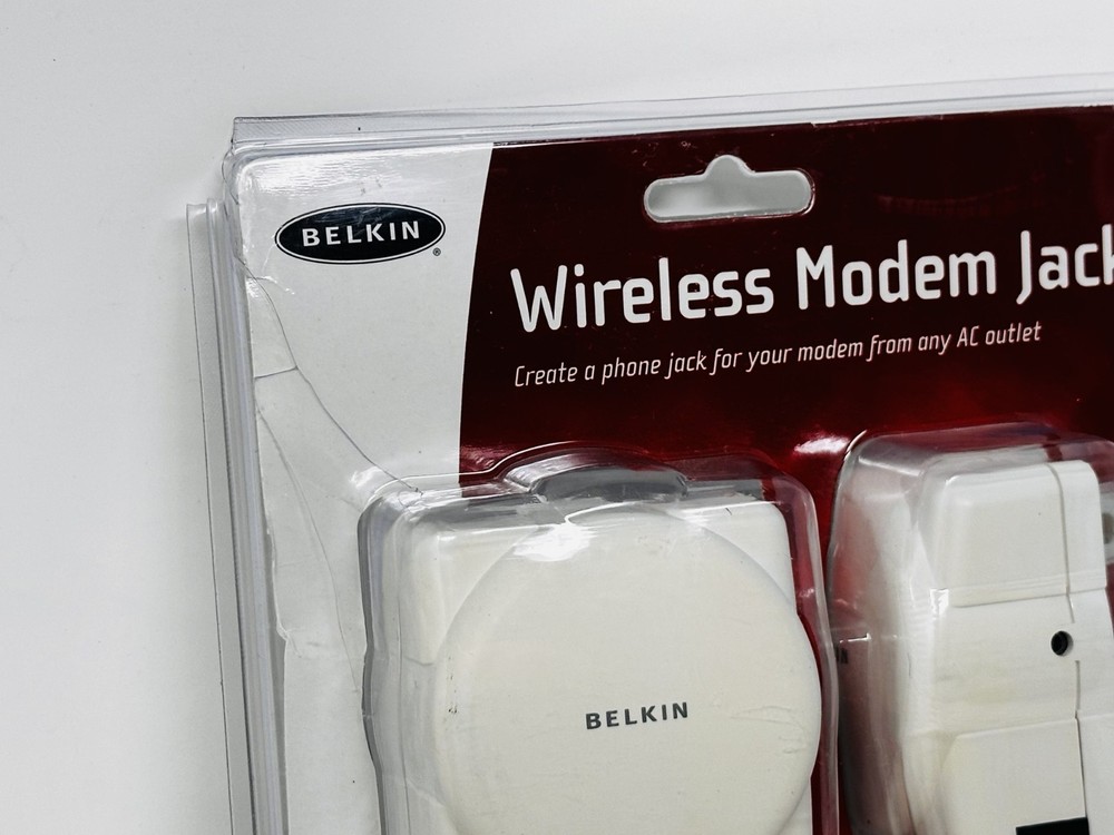 Belkin Wireless Modem Jack Model F8V1027 - New, Damaged Opened Package