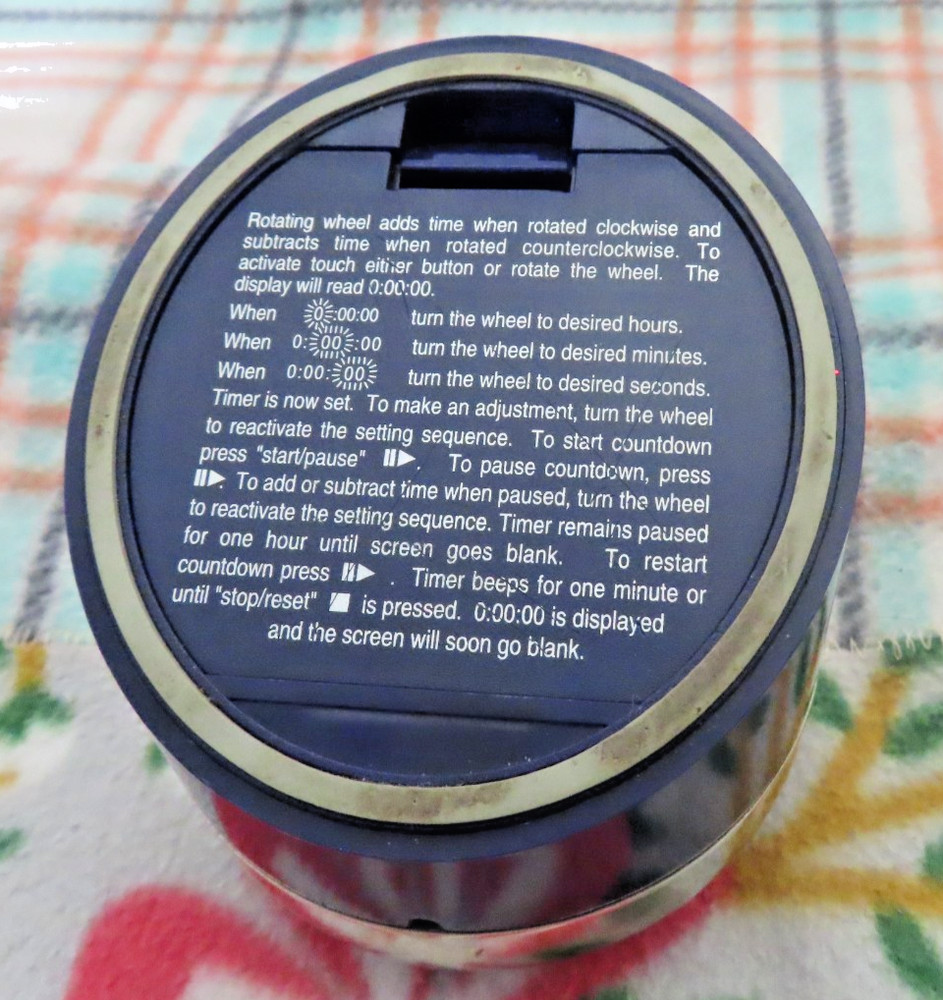 KitchenAid Digital Kitchen Timer Black/Chrome, TESTED