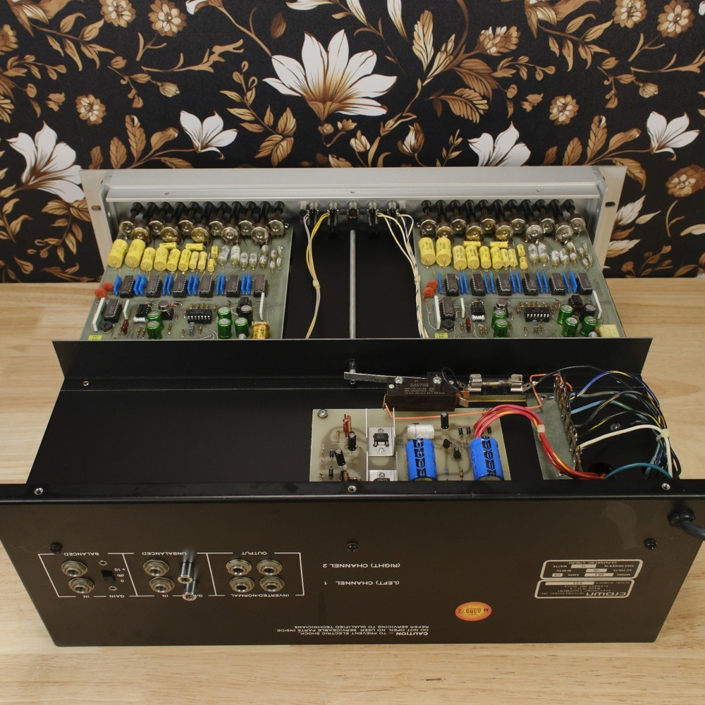Fully Serviced Crown EQ 2 Graphic Equalizer Distinction Series Balanced