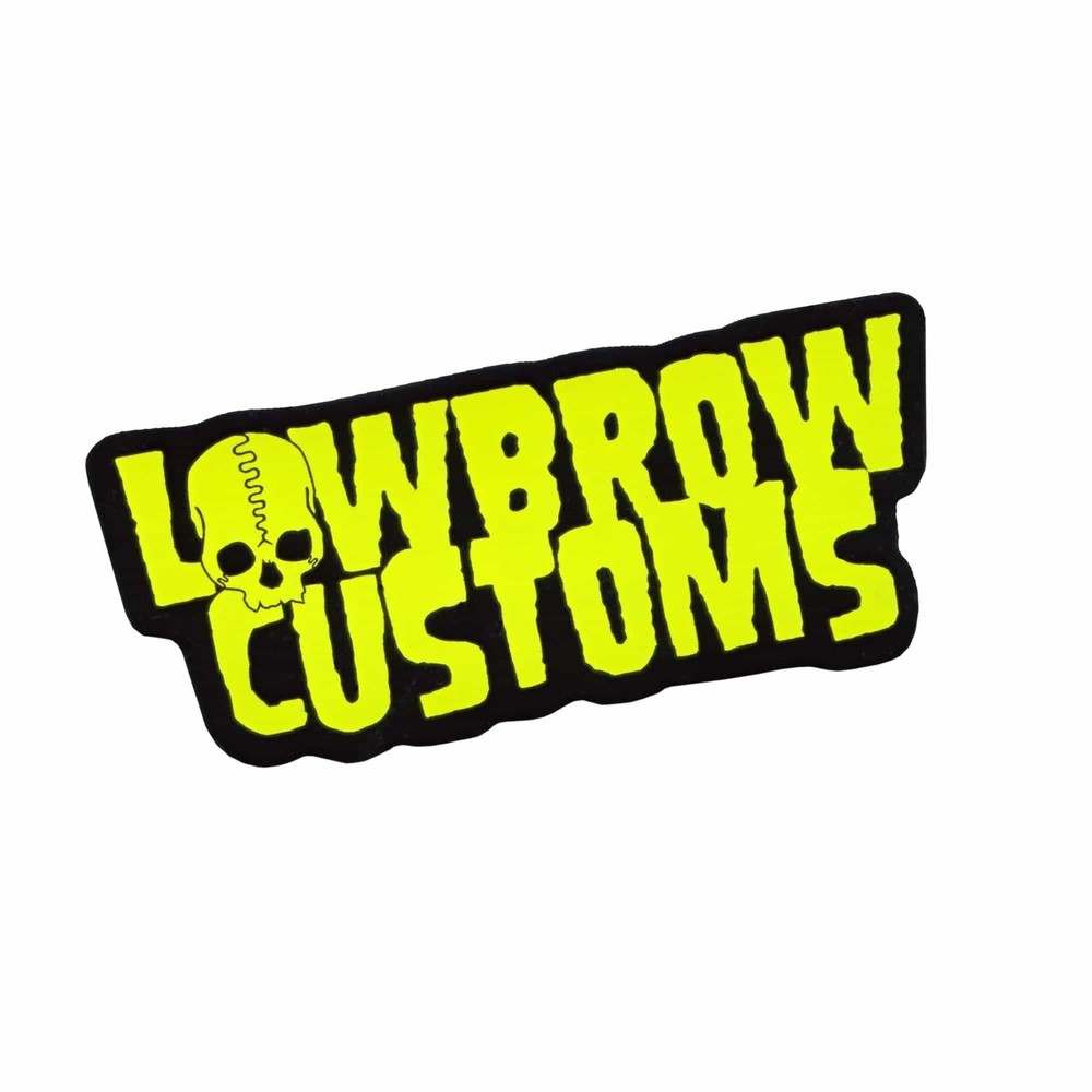 Lowbrow Customs Logo Sticker