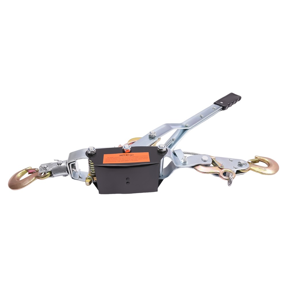 5 Ton Extra Heavy Duty Come Along Power Cable Puller with 3 Hooks 2 Gears
