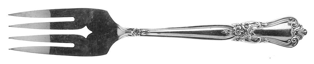 Oneida Silver Valley Rose  Salad Fork 502557