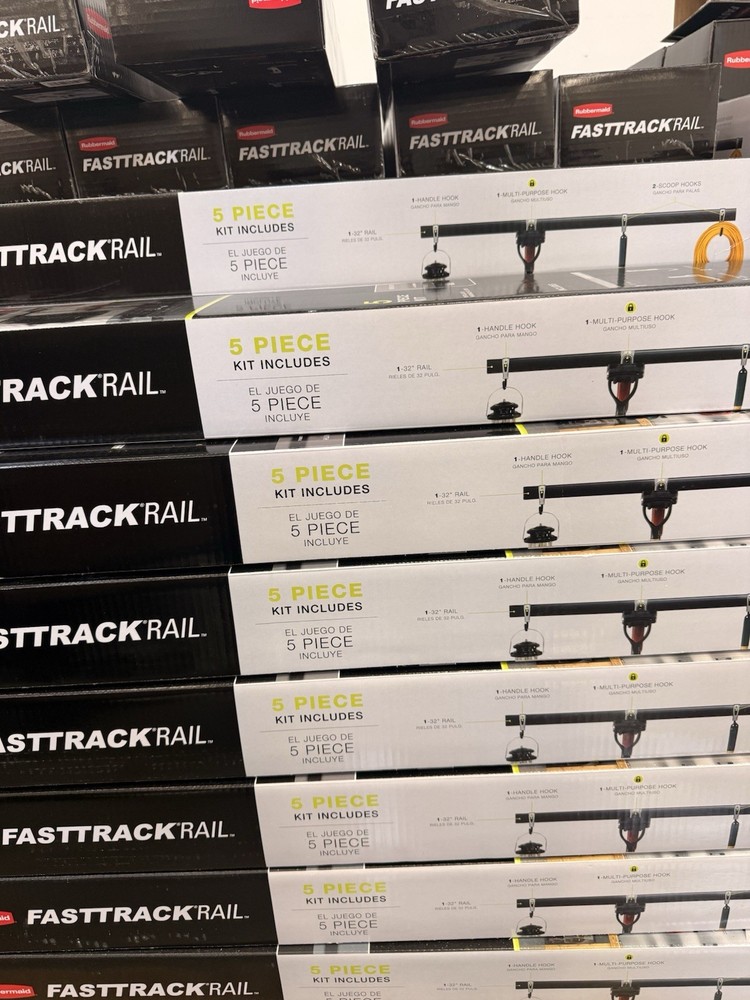 Rubbermaid FastTrack Garage Storage Utility Hooks 5 Piece