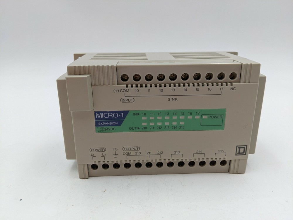 Square D 8003 EX33 Expansion Module Micro Controller Series A1 24 VDC 6W NOS
