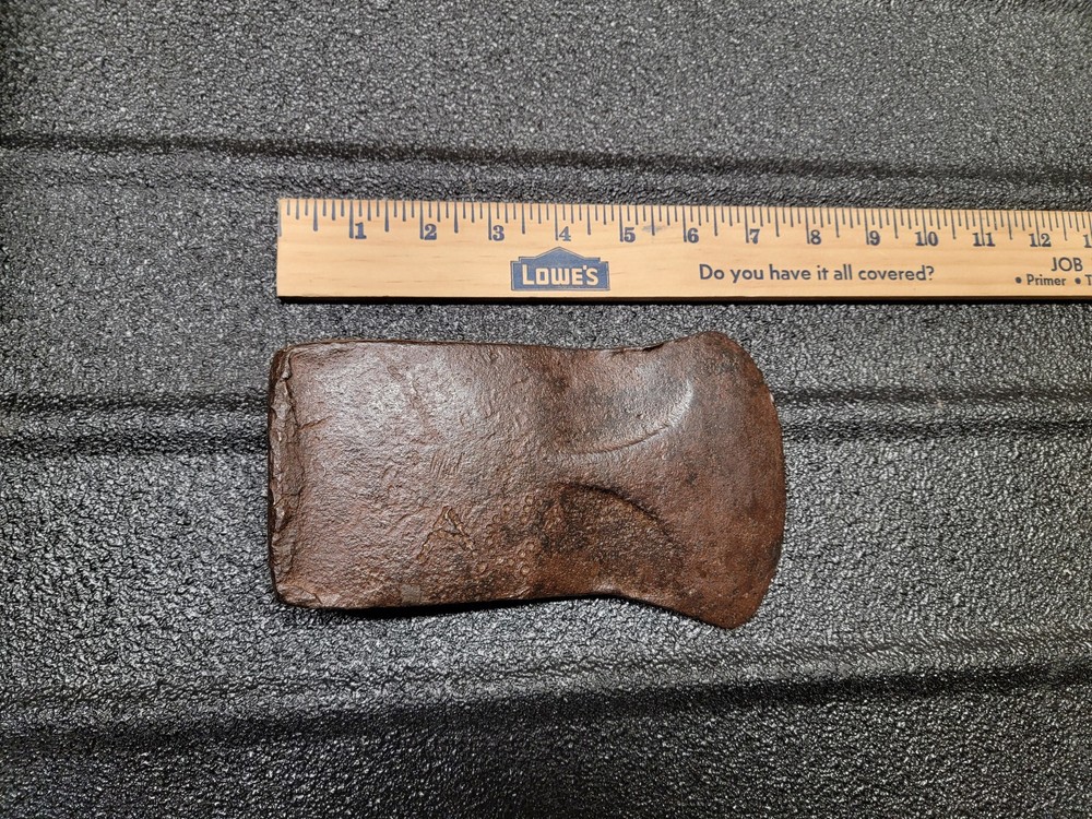 Vintage 4Lb Phantom Bevel Single Bit Axe Head Unmarked