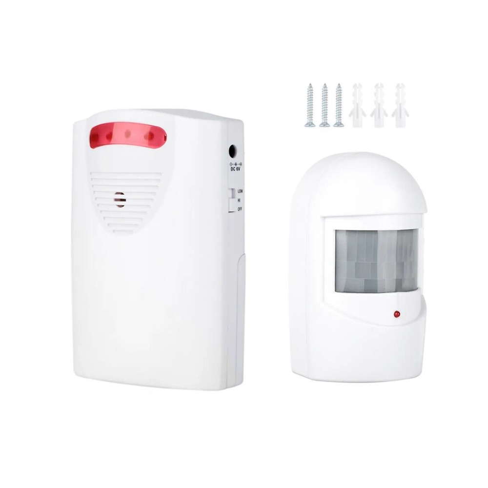 328ft Infrared Motion Sensor Home Garage Alert Security System