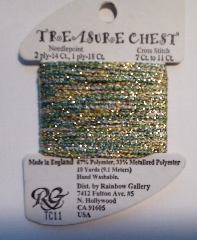 Rainbow Gallery Treasure Chest threads