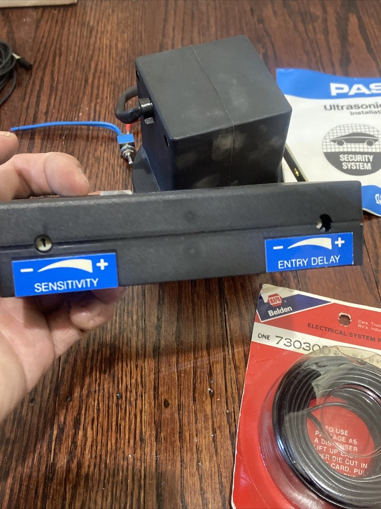 Pioneer PAS-200 Remote Controlled Alarm System UNTESTED READ DESCRIPTION